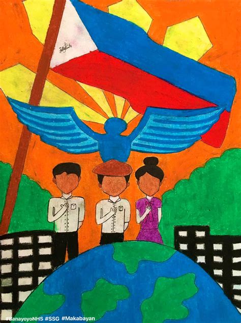 poster about makabayan